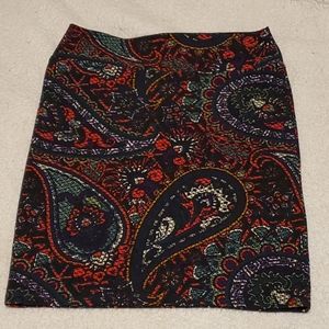 LuLaRoe Multi color straight Skirt